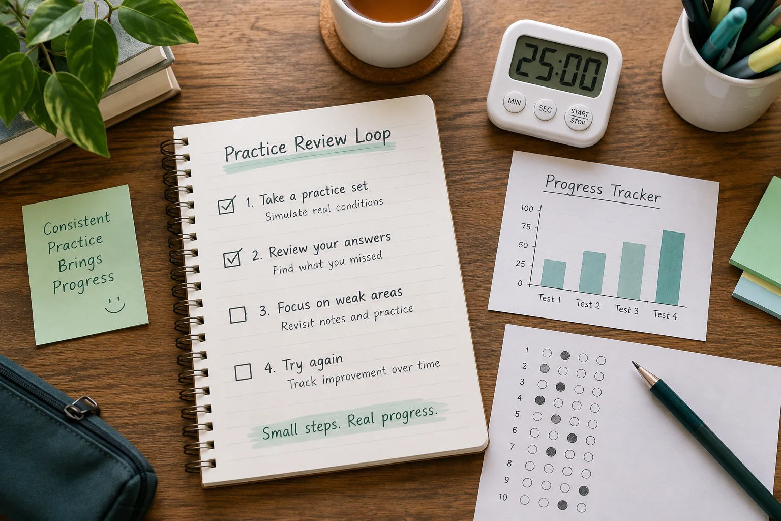 Practice review loop